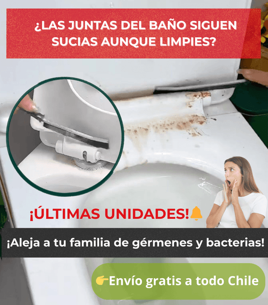 CEPILLO MULTIUSO Limpia ranuras y juntas difíciles 🫧