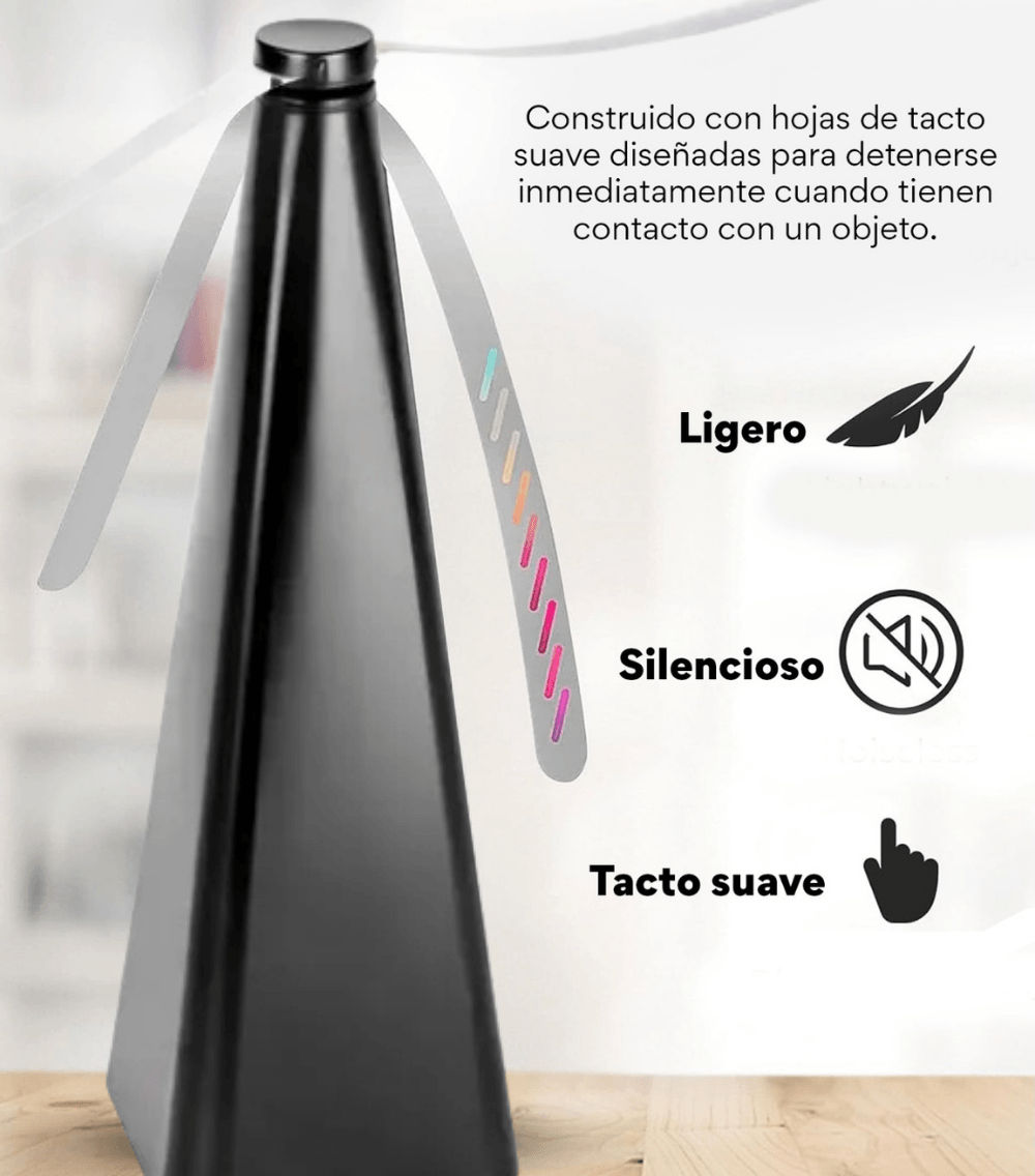 ¡Ventilador Repelente de Moscas!