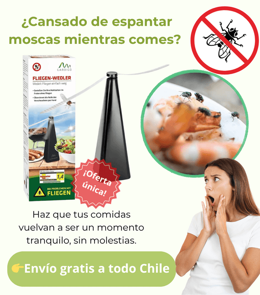 ¡Ventilador Repelente de Moscas!