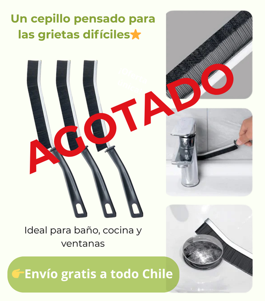 CEPILLO MULTIUSO                 Limpia ranuras y juntas difíciles 🫧